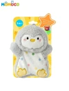 MOMOCO Cute and fun soothing hand puppet baby plush sleeping companion Interactive toy details Picture